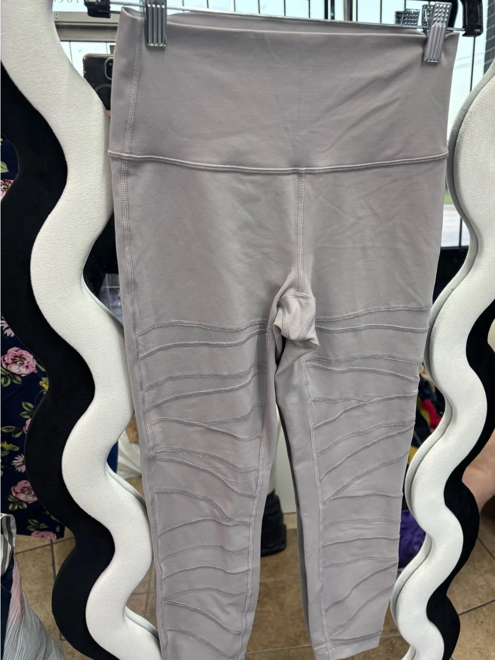 lululemon Light Lavender High-Rise Seam Leggings